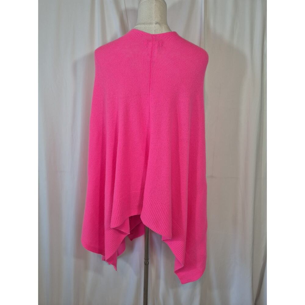 Lilly Pulitzer Terri Pink Cashmere Wrap One Size - Picture 8 of 11